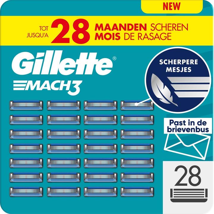 Actual product image Gillette Mach3 (28 x)