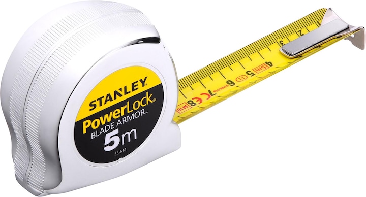 Actual product image Stanley STRIPS STRIPS 5m x 25mm STEEL MICROPOWERLOCK (Metric)