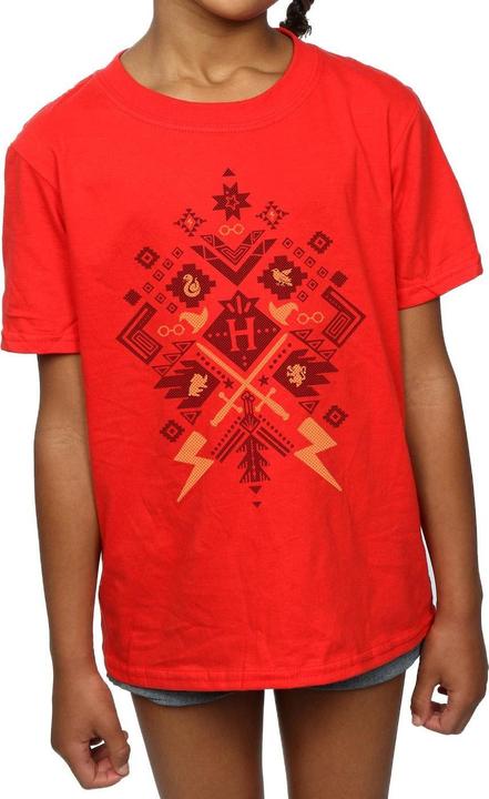 Produktbild Christmas Fair Isle TShirt Mädchen (140, 146)