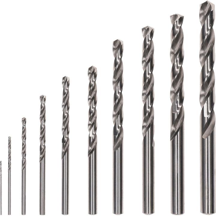 Immagine prodotto Bosch Professional Zubehör Set di punte PRO Metal HSS-G, 10 pezzi. (5 mm, 6 mm, 7 mm, 8 mm, 10 mm, 4 mm, 3 mm, 2 mm, 1 mm, 9 mm)