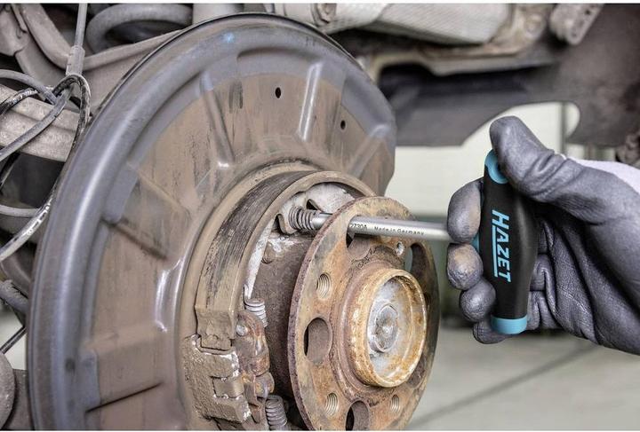 Productafbeelding HAZET Handremschoen borgveer gereedschap 2730-2 ∙ Binnenzeskant profiel ∙ 5 mm