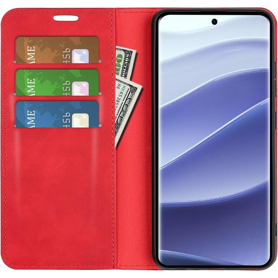 Thumbnail - Cover-Discount Xiaomi Redmi Note 14 Pro 5G / Poco X7 - Stand Flip Case Hülle (Xiaomi Redmi Note 14 Pro 5G), Smartphone H...