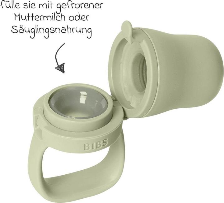Produktbild Bibs Fruchtsauger Fruchtsauger Baby Feeder mit 2x Silikon-Schnabel