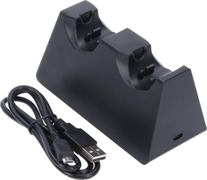 Dobe Doppia stazione di ricarica per il controller PS4 (PS4)