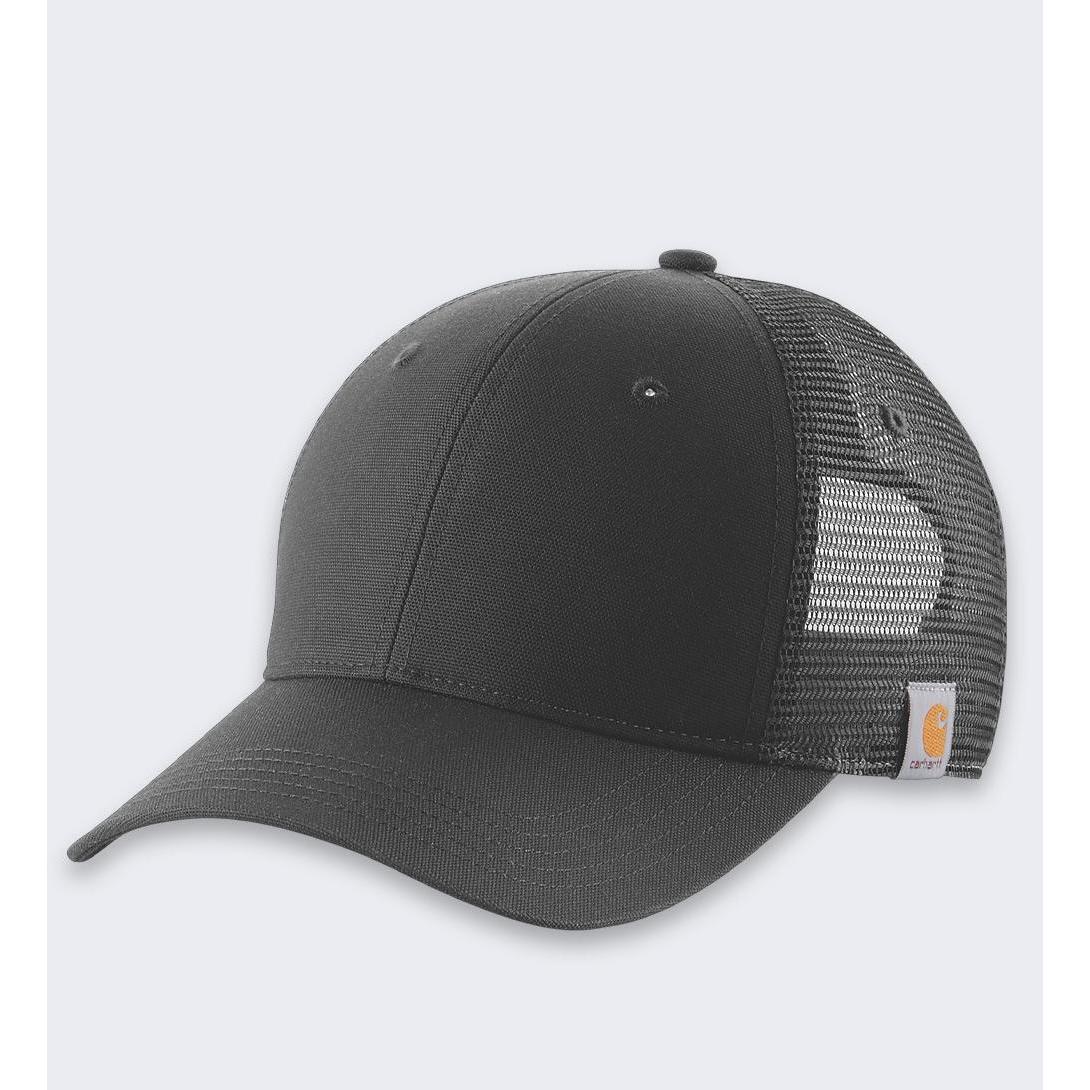 Carhartt, Uomini, Cappellino, canvas mesh back cap sort, Nero