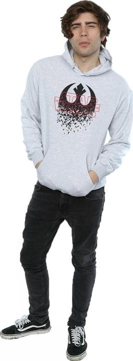 Produktbild Star Wars The Last Jedi Shattered Emblem Kapuzenpullover (XL)