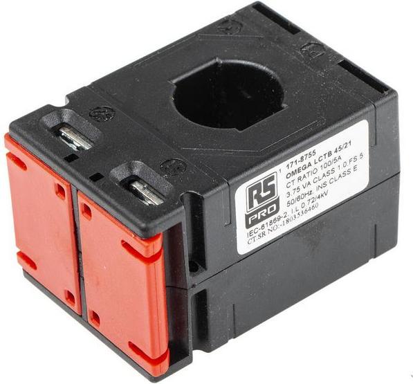Produktbild RS PRO Current Transformer, 100:5A, 21x10mm
