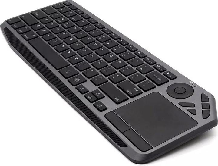 Actual product image Techly ICTB9801TB Keyboard RF Wireless + Bluetooth QWERTY US English Black (US, Wireless)