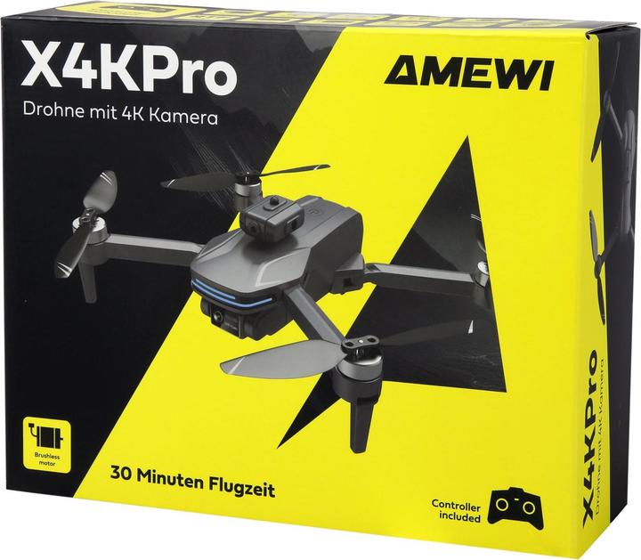 Produktbild Amewi DRE Drohne anthrazit (15 min, 149 g, 8.29 Mpx)