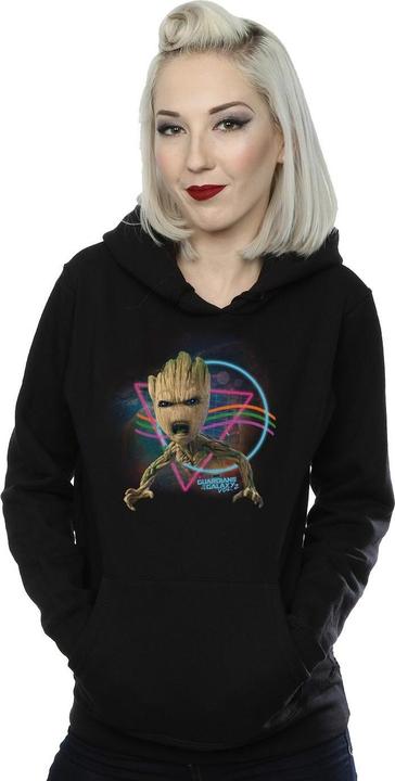 Image du produit - Sweat à capuche GUARDIANS OF THE GALAXY NEON GROOT - Femme (XL)