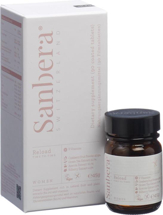 Image du produit Sanbera Nightly Reload Femmes (90 pièce(s), Cachets)