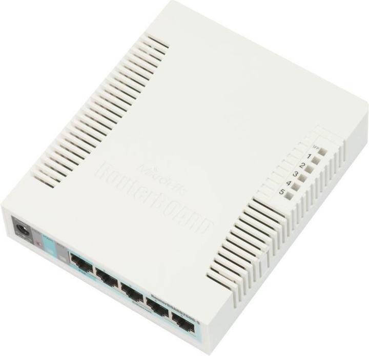 Actual product image MikroTik RouterBOARD 260GS 5-port (5 ports)
