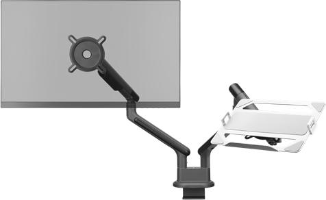 Actual product image One for All Monitor mount design dual black (Dining table, 35")