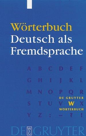 Produktbild Wörterbuch Deutsch als Fremdsprache (Deutsch, ... et al., Barbara Seelig, Günter Kempcke, 2000)