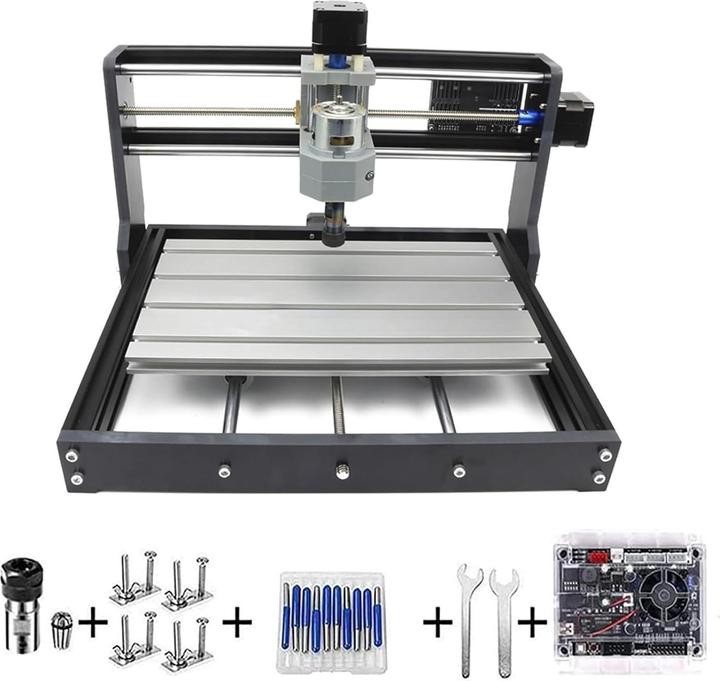 Produktbild Rattmmotor CNC Fräs- und Graviermaschine 3018-Pro, 3 Achsen