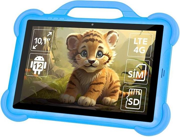 Produktbild Blow Tablet KidsTAB10 4G 4/64GB blue + case (4G, 10.10", 64 GB, Astral Blue)