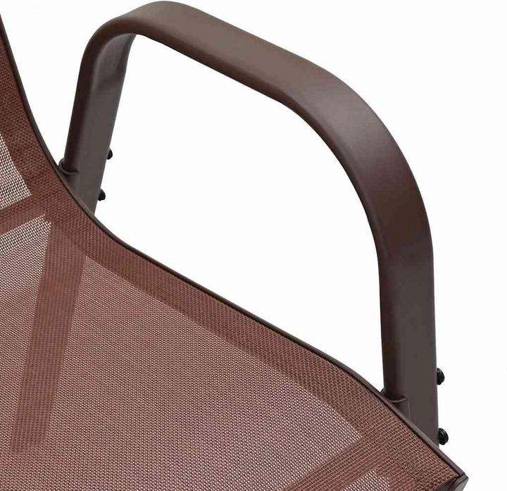 Produktbild vidaXL stapelbarer Gartenstuhl