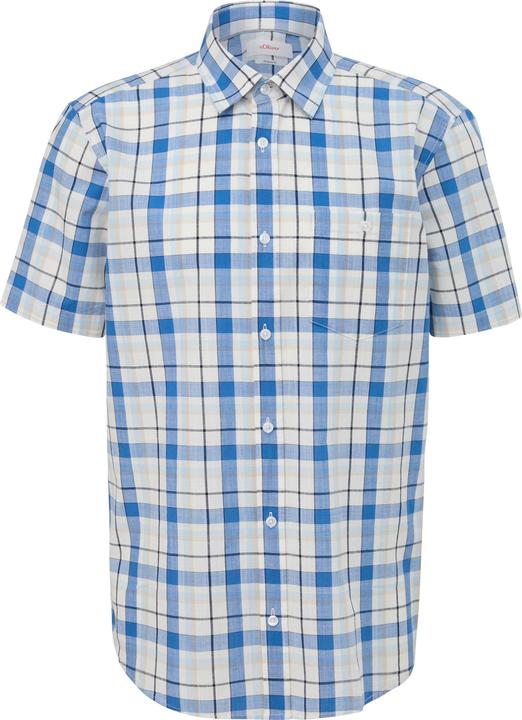 Immagine prodotto s.Oliver Hemd Regular: Kariertes Baumwollhemd (S)