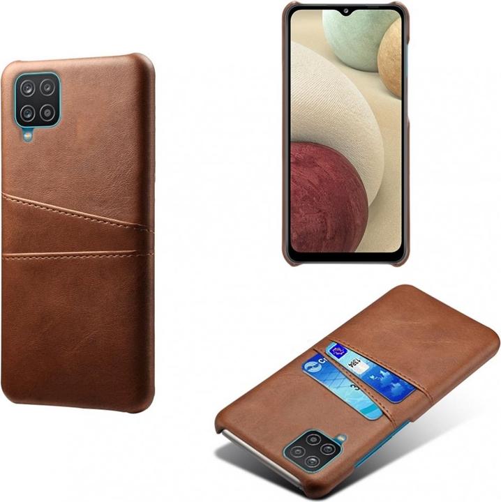 Image du produit Screenguard Samsung Galaxy A12 CardCaddy Backcase en cuir avec porte-cartes (Samsung Galaxy A12)