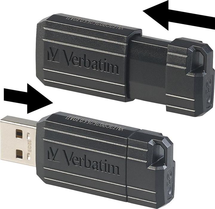 Produktbild Verbatim PinStripe (32 GB, USB-A, USB 2.0)