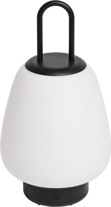 Actual product image Idena LED Lampe Riako Akku USB C warmweiss 16x29cm dimmbar Innen