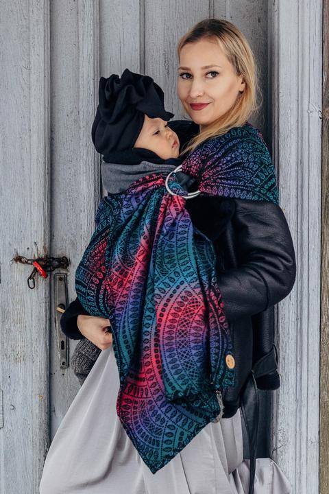 Produktbild Lennylamb Ring Sling - Peacock'S Tail - Black Opal (1.80 m)