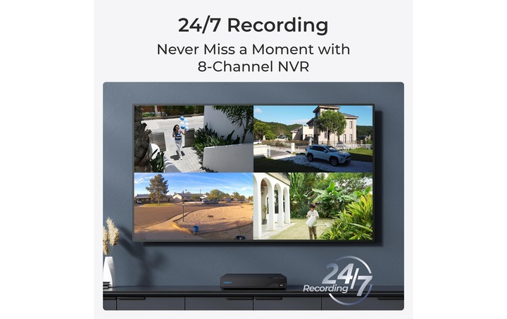Produktbild Reolink NVS8-5MD4 (3840 x 2160 Pixels)