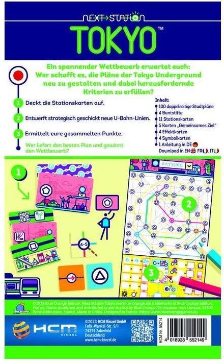 Actual product image HCM Kinzel Next Station Tokyo (German)