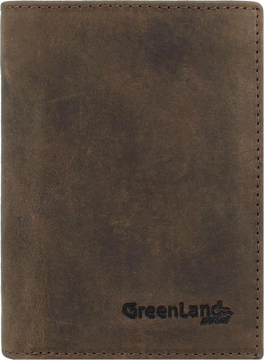Actual product image Greenland Nature Wallet RFID leather 9 cm