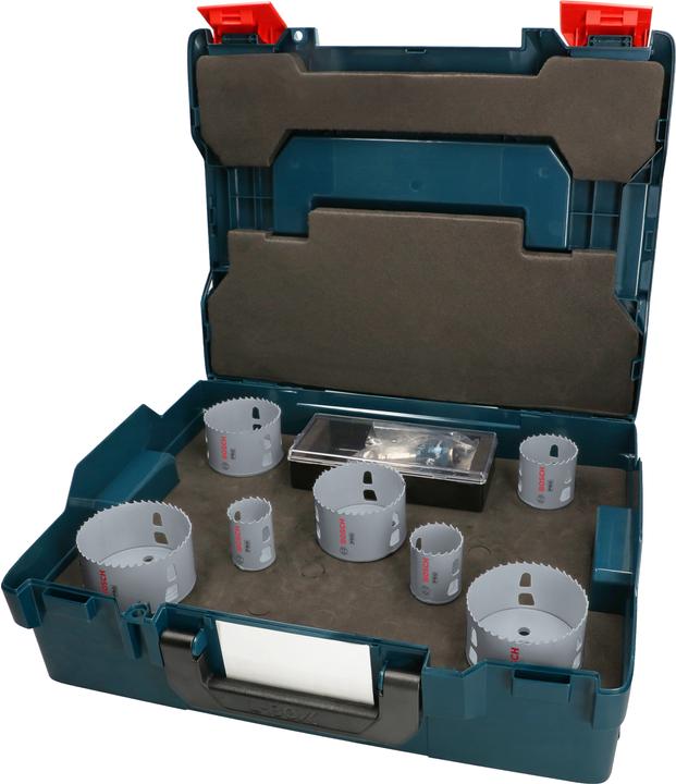 Produktbild Bosch Professional Zubehör PRO Multi Material PC Plus Lochsägen-Set, 13-tlg. (41, 51, 73, 76, 83, 86 mm, 32 mm)