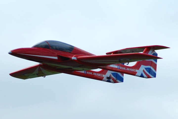 Produktbild JSM Mini Xcalibur 1310 mm (Red Package) (Jet)