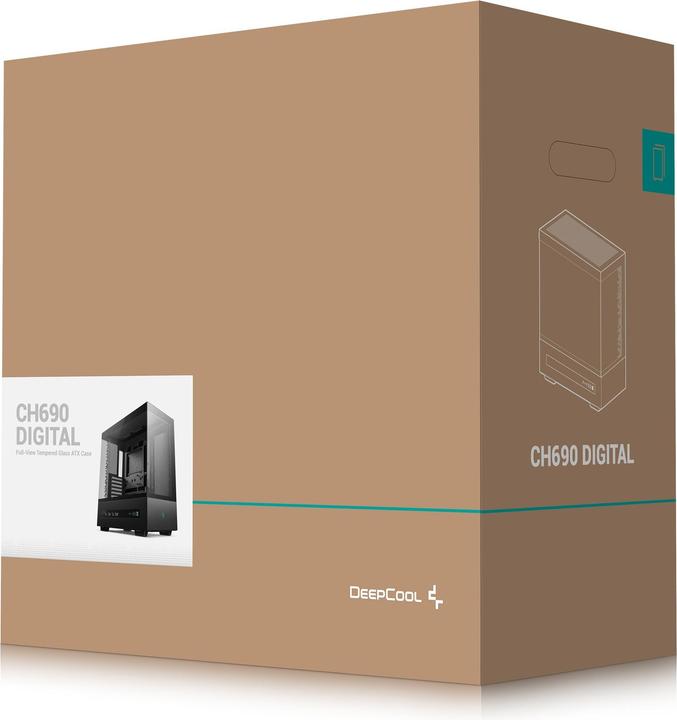 Image du produit Deepcool CH690 Numérique (Mini-ITX, mATX, ATX)