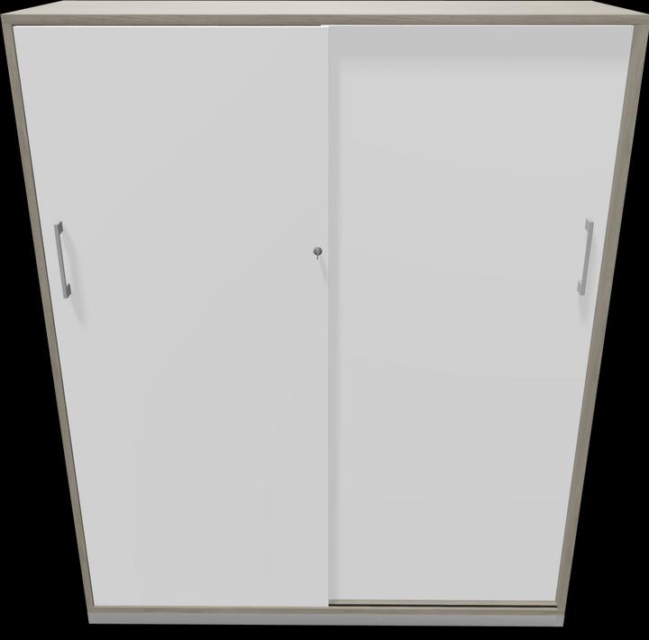 Actual product image Narbutas Choice sliding door cabinet (120 x 40 x 146.5 cm)