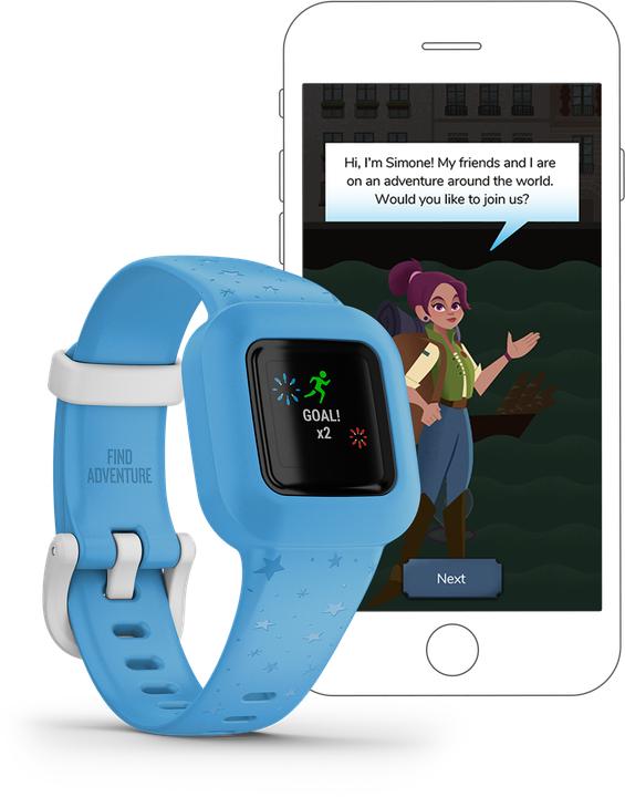 Image du produit Garmin Vivofit jr. 3 Blue Stars (20 mm)