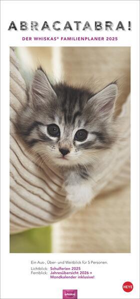 Actual product image Whiskas family planner 2025 (21 x 45 cm)