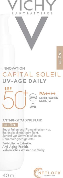 Actual product image Vichy Capital Soleil (SPF 50+, 40 ml)