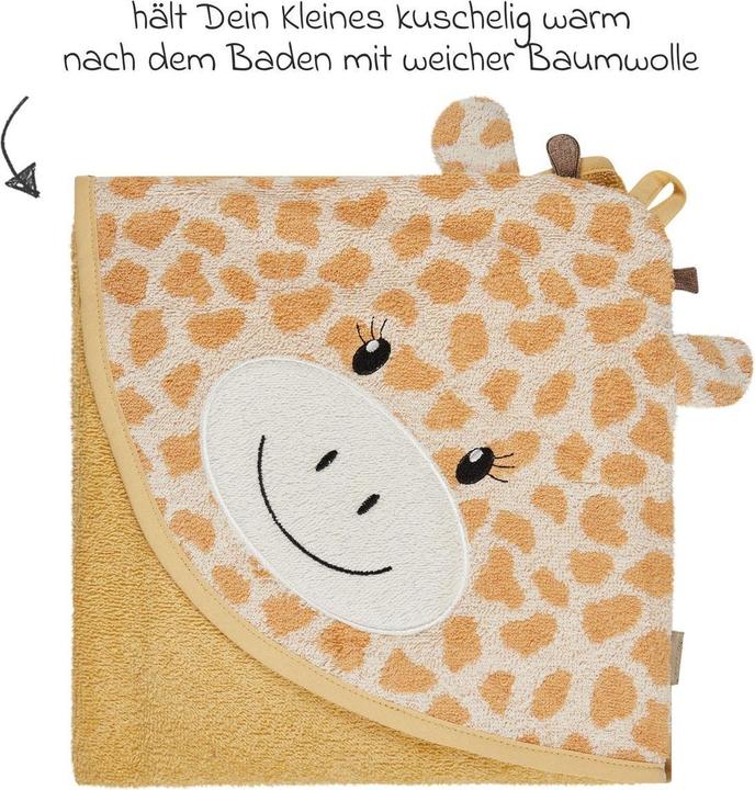 Image du produit Sterntaler Baby-Kapuzentuch Giraffe Kaya