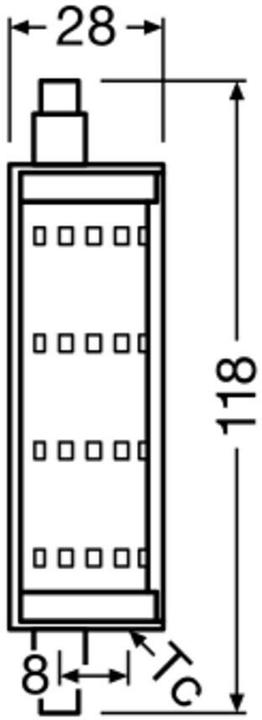 Produktbild Osram Led Line R7S (R7s, 12.50 W, 1521 lm, 1 x, E)