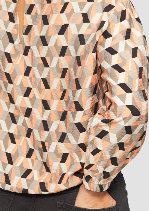 Actual product image s.Oliver Bluse Viskosemix-Bluse in O-Shape (34)