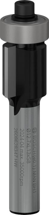 Produktbild Bosch Professional Zubehör Laminat-Bündigfräser, 8 mm, D1 12,7 mm, L 13 mm, G 56 mm