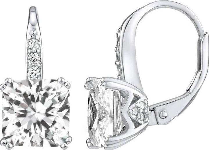 Actual product image Silvego Silver earrings with zircons CHARLOTTE LPS1450CH