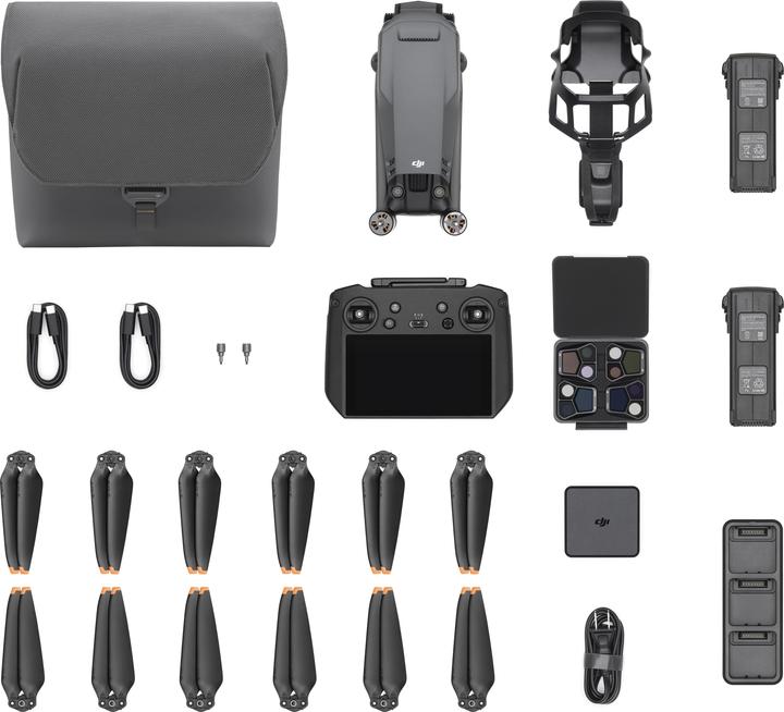 Produktbild DJI Mavic 3 Pro Fly More Combo inkl. RC Pro (43 min, 958 g, 20 Mpx)