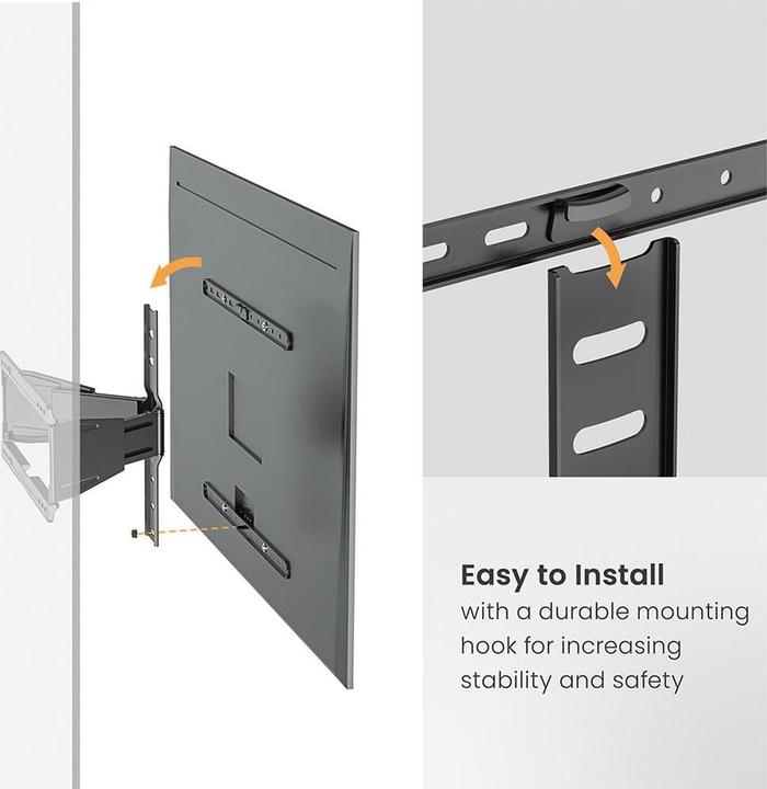 Immagine prodotto Value Ultra-Slim Full-Motion (Muro, 50 kg, 43" - 90")
