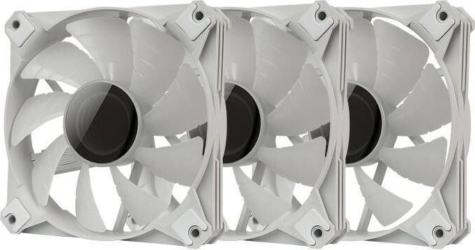 Actual product image Darkflash Tech INF8 ARGB Computer fan set 3in1 120x120 (white) (120 mm, 1 x)