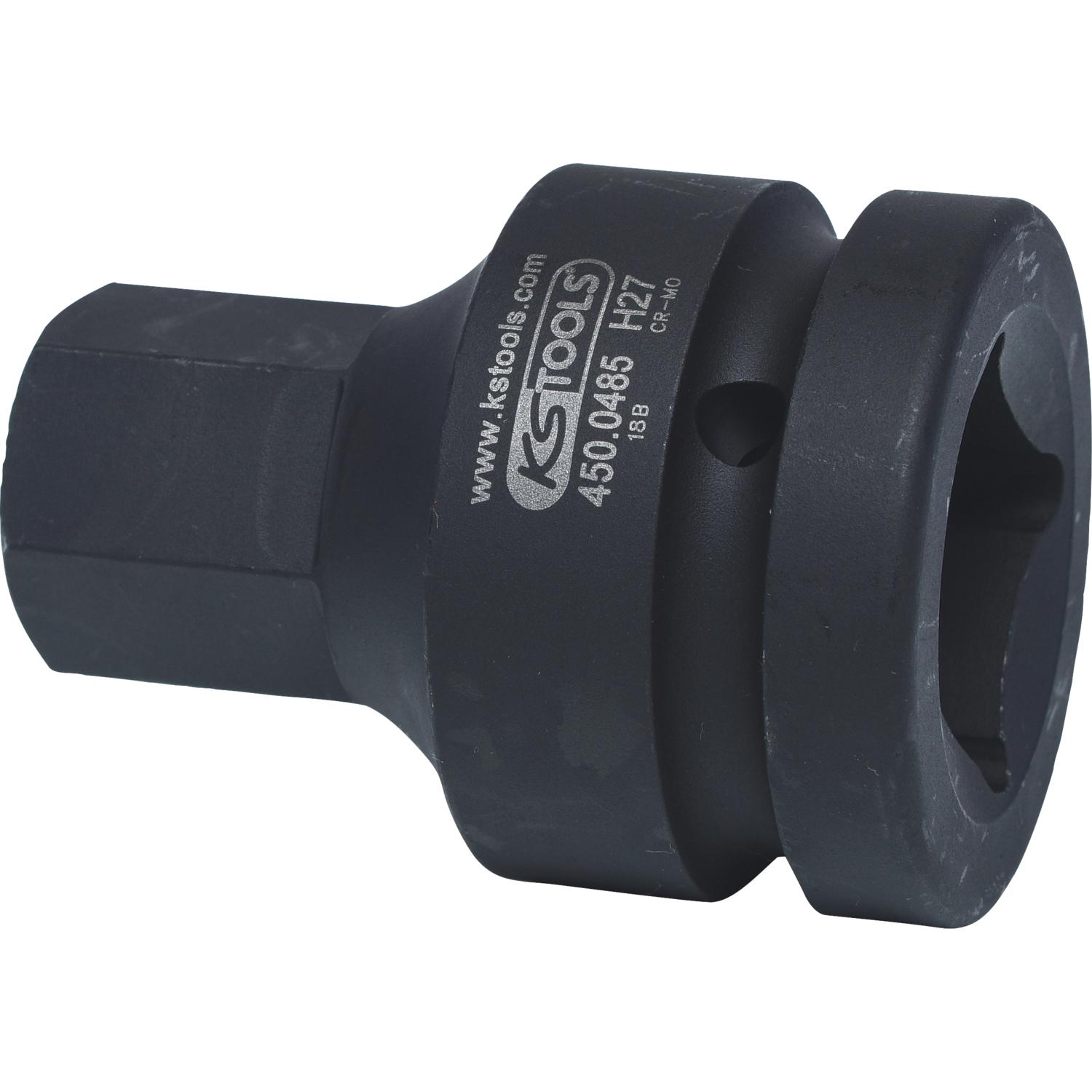 Thumbnail - KS Tools, Steckschlüssel + Stecknuss, 1" Kraft-Bit-Stecknuss Innensechskant