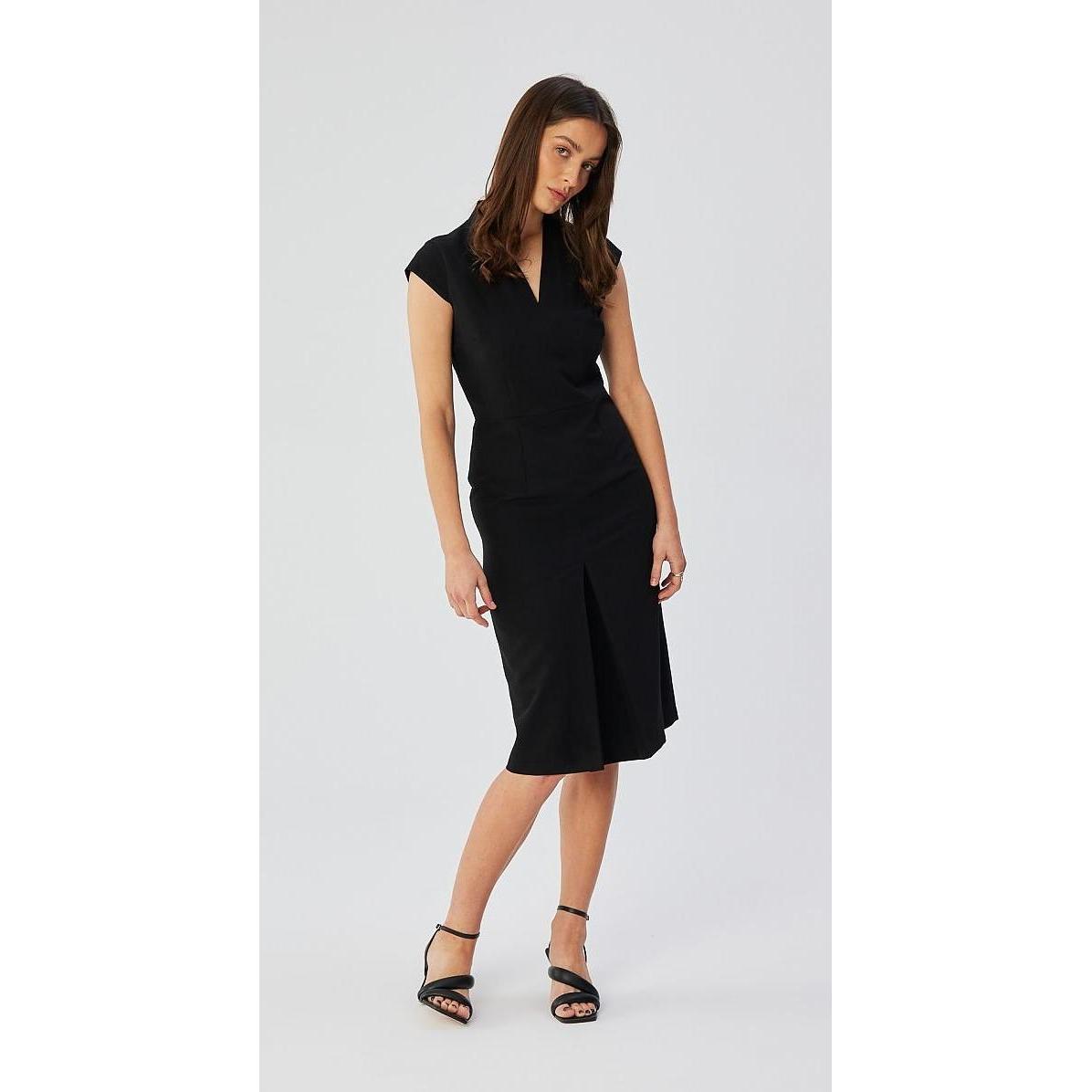 Stylove, Damen, Kleider, Alltagskleid, Schwarz, (XL)