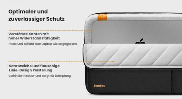 Immagine prodotto tomtoc Versatile A13 (16", Apple, Universale)