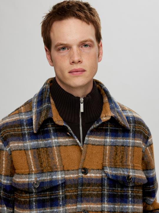 Image du produit Selected Homme Shacket à carreaux (S)