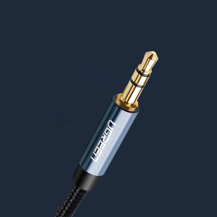 Produktbild Ugreen AV112 Mini jack cable 3.5mm AUX 2m (black) (2 m)
