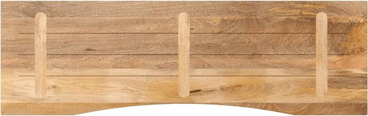 Produktbild VidaXL Schreibtischplatte Tischplatte Holzplatte mit Aussparung Massivholz Mango